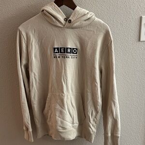 Aeropostale New York City Men's Cream Hoodie